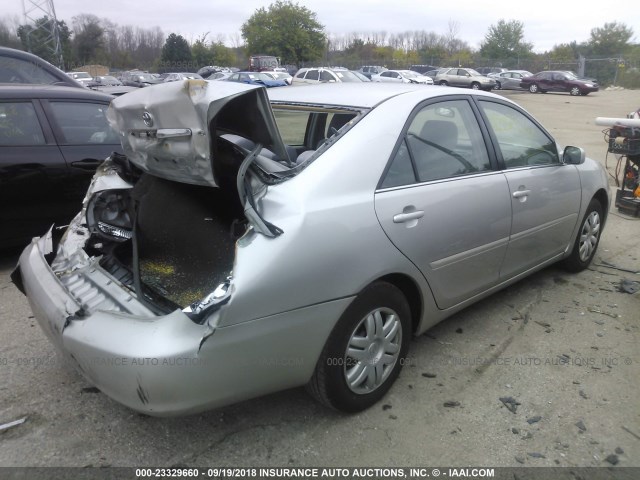 4T1BE32K46U128393 - 2006 TOYOTA CAMRY LE/XLE/SE Күміс фото 4