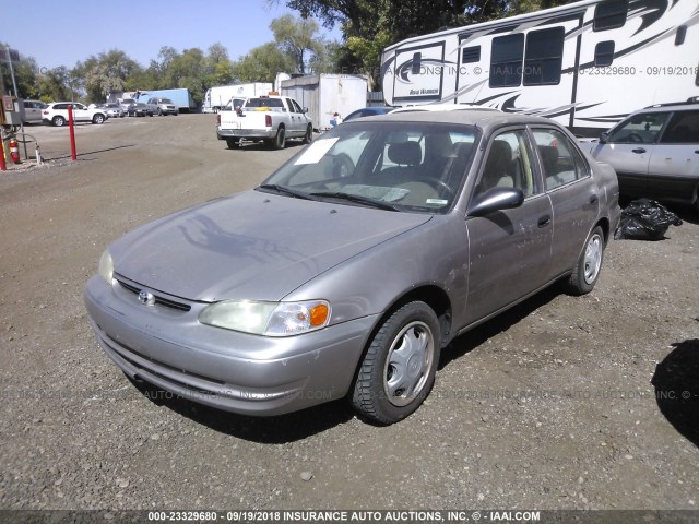 1NXBR12E6WZ127698 - 1998 TOYOTA COROLLA VE/CE/LE 棕色 照片 2