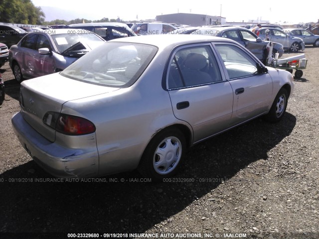 1NXBR12E6WZ127698 - 1998 TOYOTA COROLLA VE/CE/LE 棕色 照片 4