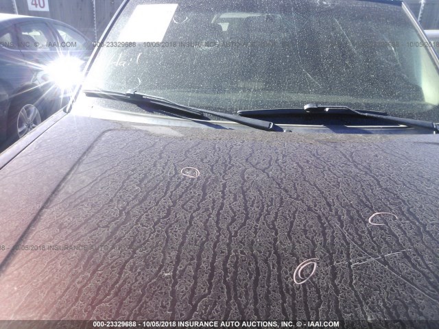 2FMEK63C89BA42836 - 2009 FORD FLEX LIMITED MAROON photo 6