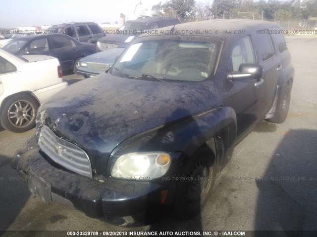 3GNDA13DX7S515567 - 2007 CHEVROLET HHR LS BLUE photo 2