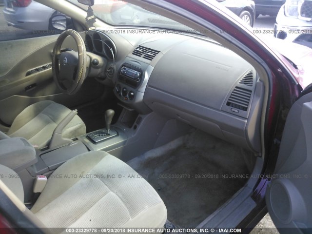 1N4AL11D63C239287 - 2003 NISSAN ALTIMA S/SL RED photo 5