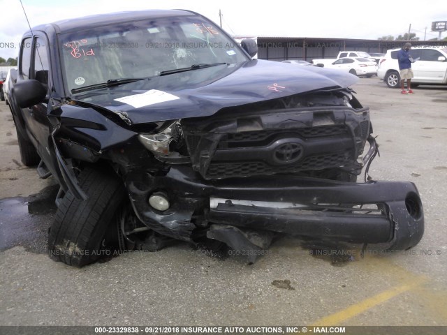 5TFLU4ENXBX012535 - 2011 TOYOTA TACOMA DOUBLE CAB 黑色 照片 6