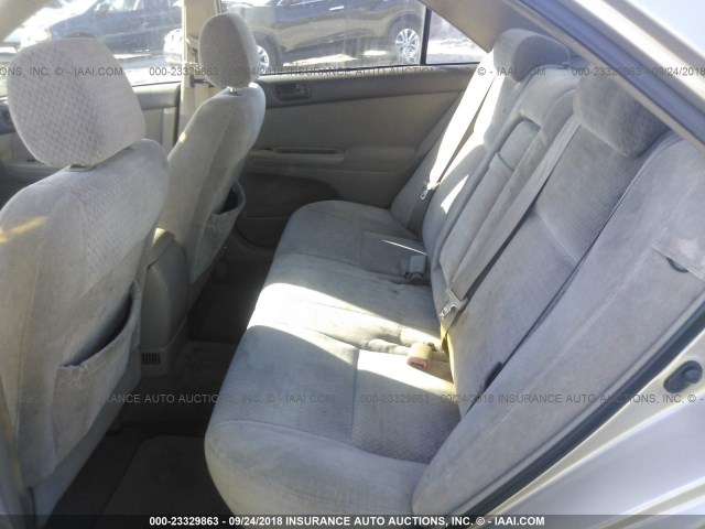 4T1BE32K74U836134 - 2004 TOYOTA CAMRY LE/XLE/SE Şampan foto 8