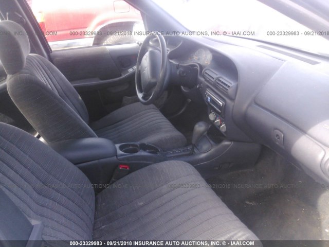 1G2WJ52M0TF247836 - 1996 PONTIAC GRAND PRIX SE ტურკოუსი ფოტო 5