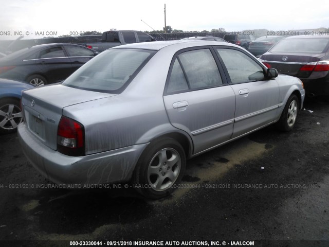 JM1BJ2212X0171110 - 1999 MAZDA PROTEGE ES 银色 照片 4