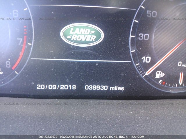 SALGV3TF8FA233038 - 2015 LAND ROVER RANGE ROVER AUTOBIOGRAPHY BLACK photo 7