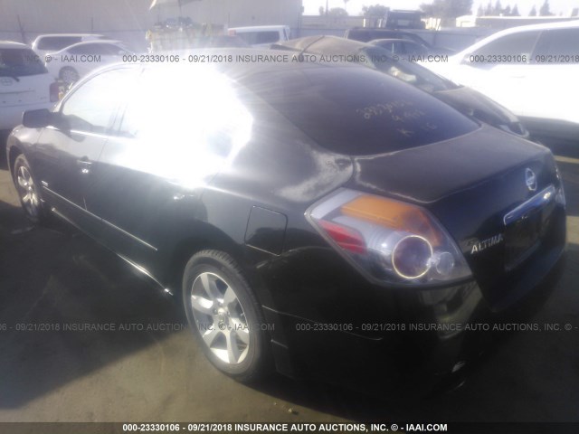 1N4CL21E67C186121 - 2007 NISSAN ALTIMA HYBRID BLACK photo 3