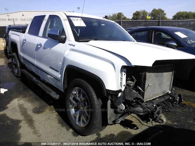 3GTU2NEC1GG343577 - 2016 GMC SIERRA K1500 SLT WHITE photo 1