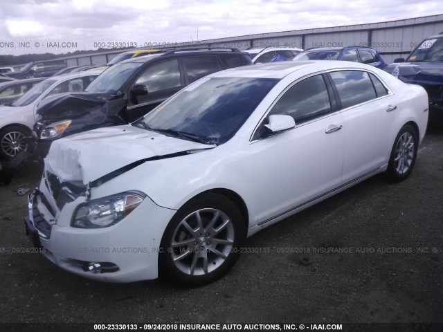 1G1ZE5E06CF167312 - 2012 CHEVROLET MALIBU LTZ 白色 照片 2