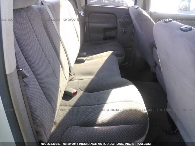 3D7KU28C34G189905 - 2004 DODGE RAM 2500 ST/SLT 银色 照片 8