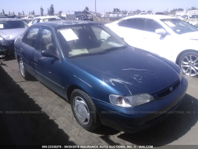 1NXBR12E5XZ244769 - 1999 TOYOTA COROLLA VE/CE/LE GREEN photo 1