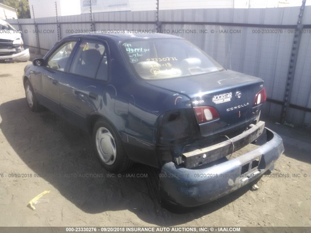 1NXBR12E5XZ244769 - 1999 TOYOTA COROLLA VE/CE/LE 绿色 照片 3