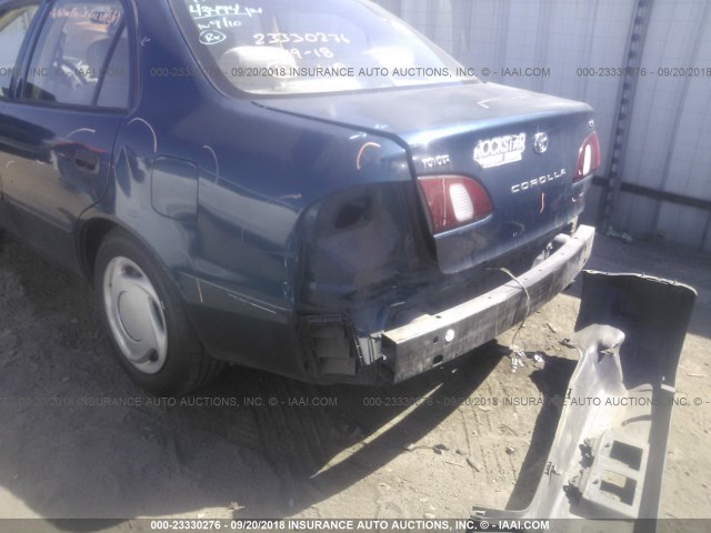 1NXBR12E5XZ244769 - 1999 TOYOTA COROLLA VE/CE/LE 绿色 照片 6