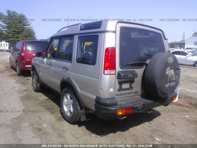 SALTY1248YA236275 - 2000 LAND ROVER DISCOVERY II  ბეჟი ფოტო 3
