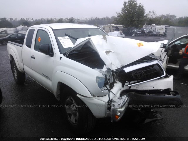 5TFTX4GN2DX024685 - 2013 TOYOTA TACOMA PRERUNNER ACCESS CAB WHITE photo 1