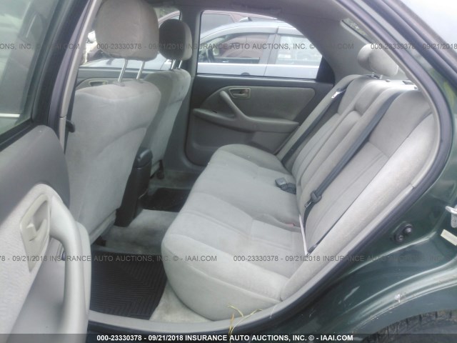 4T1BG22K01U117470 - 2001 TOYOTA CAMRY CE/LE/XLE 绿色 照片 8