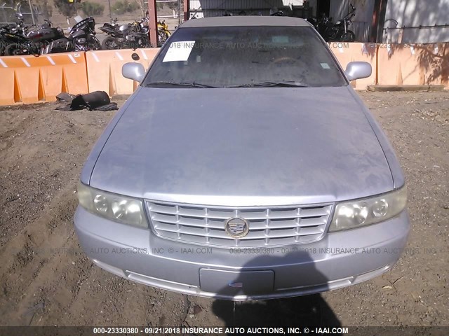 1G6KY54922U108352 - 2002 CADILLAC SEVILLE STS SILVER photo 6