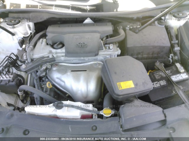 4T1BF1FK6EU465643 - 2014 TOYOTA CAMRY L/SE/LE/XLE 白色 照片 10