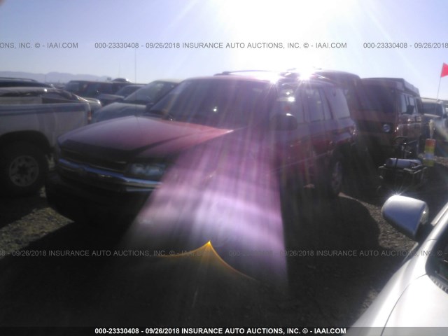 1GNDT13S232373391 - 2003 CHEVROLET TRAILBLAZER  წითელი ფოტო 2