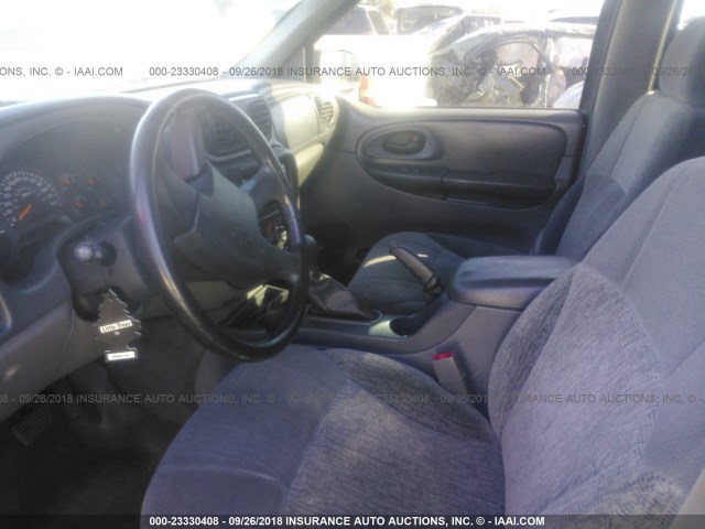 1GNDT13S232373391 - 2003 CHEVROLET TRAILBLAZER  წითელი ფოტო 5