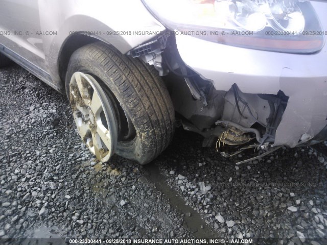 5NMSH13E07H026560 - 2007 HYUNDAI SANTA FE SE/LIMITED GRAY photo 6