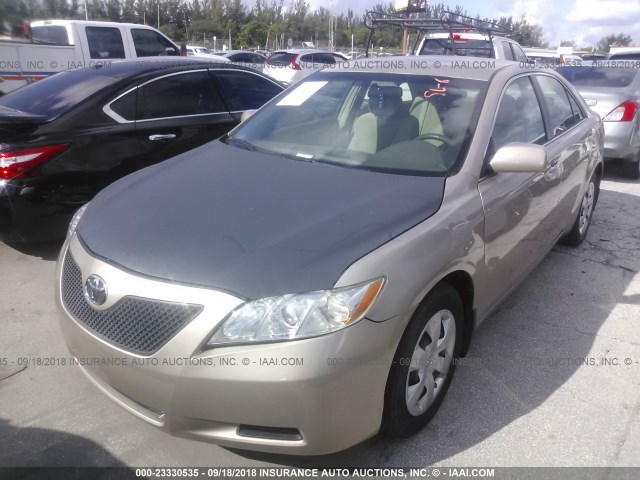 4T1BE46K57U058050 - 2007 TOYOTA CAMRY NEW GENERAT CE/LE/XLE/SE BEIGE photo 2