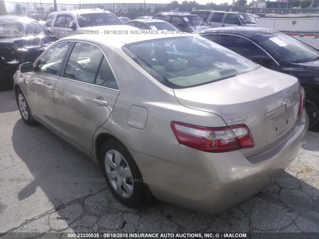 4T1BE46K57U058050 - 2007 TOYOTA CAMRY NEW GENERAT CE/LE/XLE/SE BEIGE photo 3