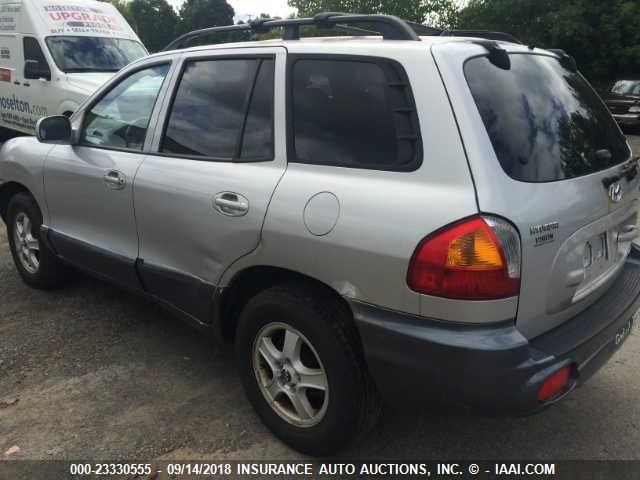 KM8SC73D44U778383 - 2004 HYUNDAI SANTA FE GLS/LX GRAY photo 6