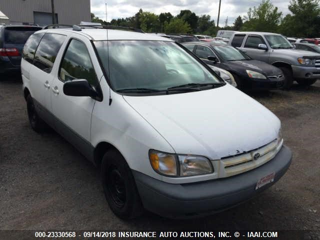 4T3ZF13C0YU316944 - 2000 TOYOTA SIENNA LE/XLE WHITE photo 1