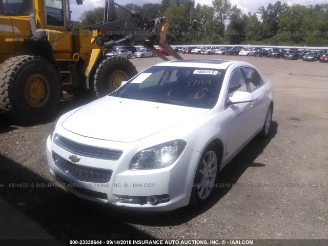 1G1ZG5E72CF371418 - 2012 CHEVROLET MALIBU LTZ 白色 照片 2
