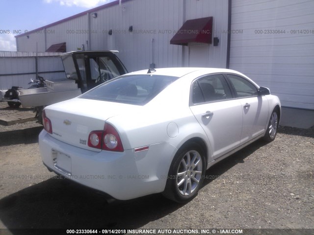 1G1ZG5E72CF371418 - 2012 CHEVROLET MALIBU LTZ 白色 照片 4