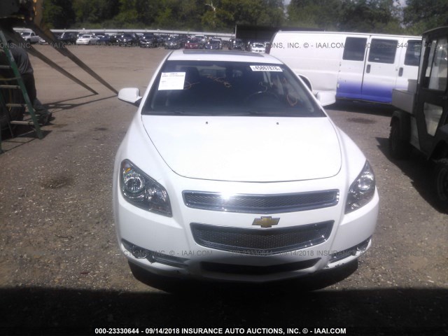 1G1ZG5E72CF371418 - 2012 CHEVROLET MALIBU LTZ 白色 照片 6