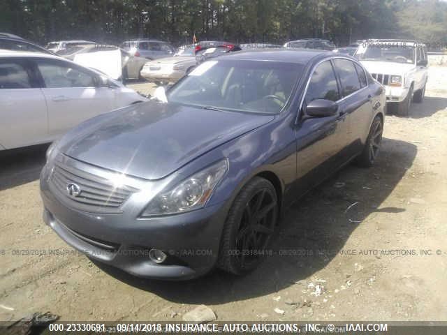 JN1CV6AP5AM409220 - 2010 INFINITI G37 SPORT Unknown photo 2