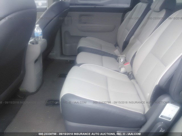 KNDMB5C13J6409721 - 2018 KIA SEDONA LX GRAY photo 8