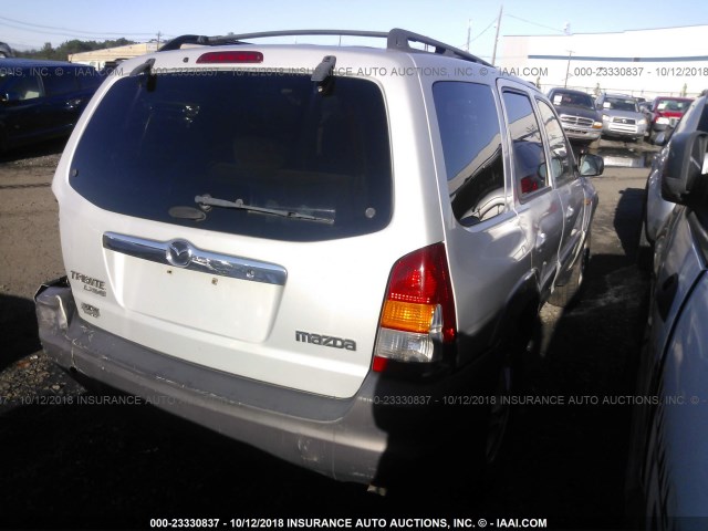 4F2CU08112KM50505 - 2002 MAZDA TRIBUTE LX/ES 银色 照片 4
