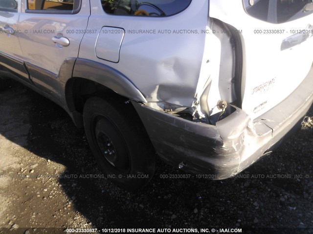 4F2CU08112KM50505 - 2002 MAZDA TRIBUTE LX/ES 银色 照片 6