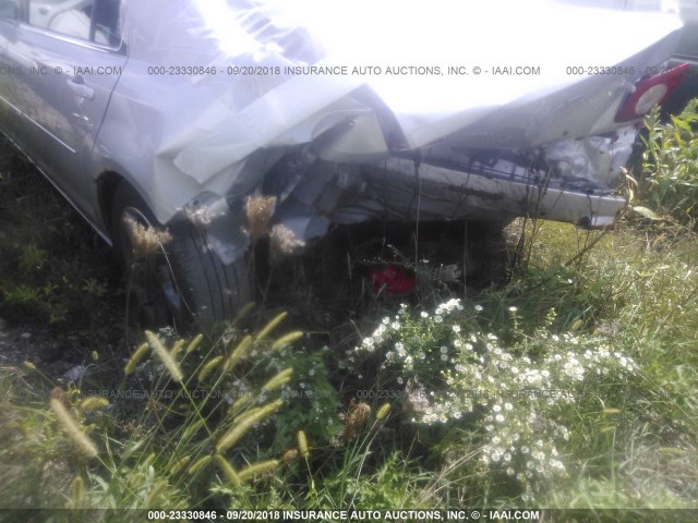 1G1ZC5E18BF153800 - 2011 CHEVROLET MALIBU 1LT SILVER photo 6