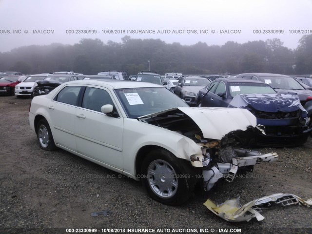 2C3AA53GX5H630591 - 2005 CHRYSLER 300 TOURING WHITE photo 1