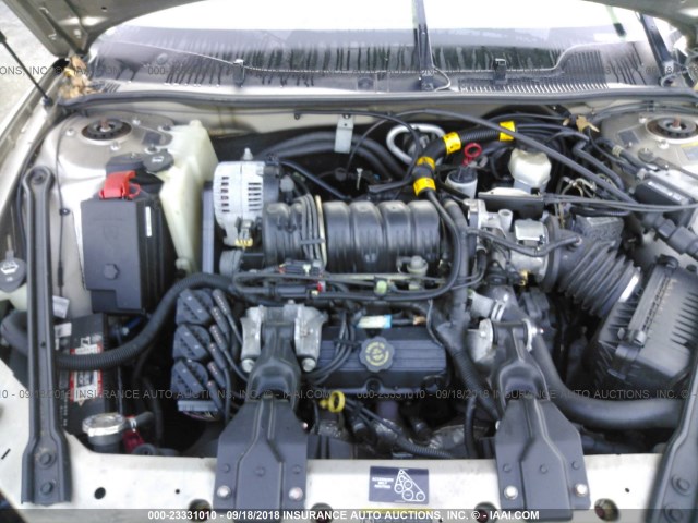 2G4WB55K021173046 - 2002 BUICK REGAL LS TAN photo 10