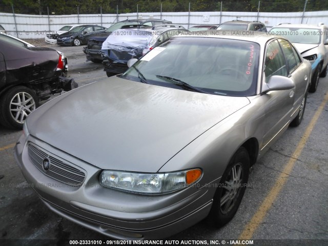 2G4WB55K021173046 - 2002 BUICK REGAL LS TAN photo 2