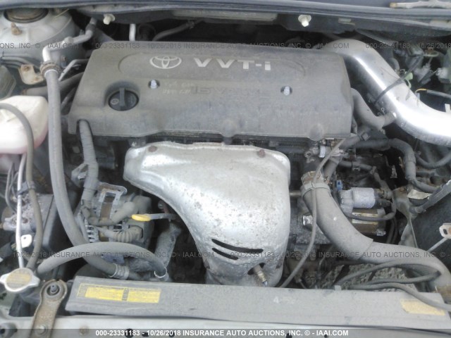 JTKDE177660097492 - 2006 TOYOTA SCION TC 银色 照片 10