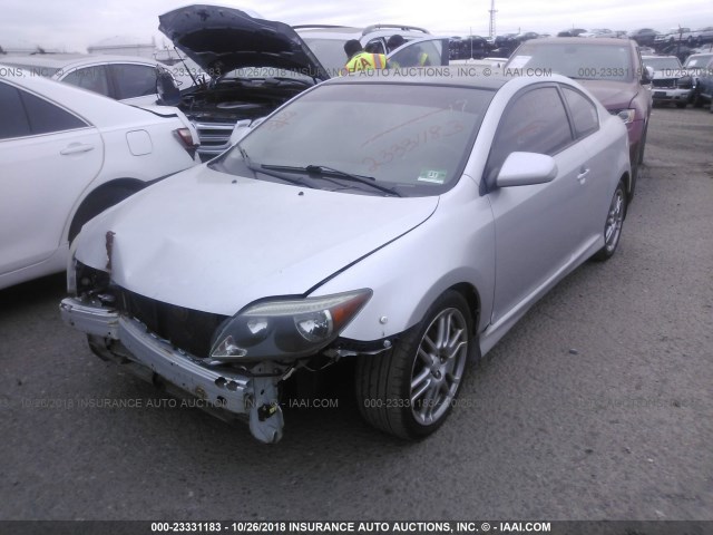 JTKDE177660097492 - 2006 TOYOTA SCION TC 银色 照片 2
