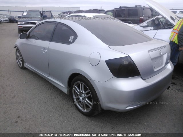 JTKDE177660097492 - 2006 TOYOTA SCION TC 银色 照片 3