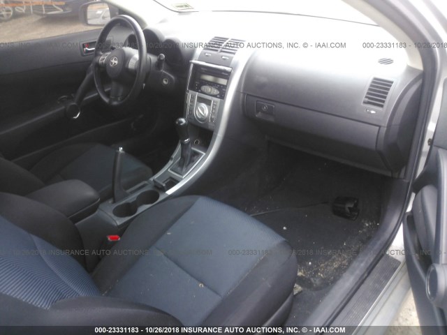 JTKDE177660097492 - 2006 TOYOTA SCION TC 银色 照片 5