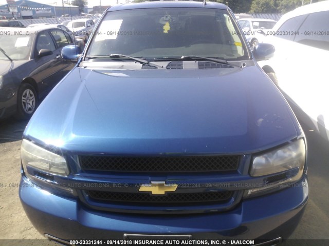 1GNET13H662215732 - 2006 CHEVROLET TRAILBLAZER SS BLUE photo 6