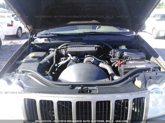 1J4GS48K26C187863 - 2006 JEEP GRAND CHEROKEE LAREDO/COLUMBIA/FREEDOM 灰色 照片 10