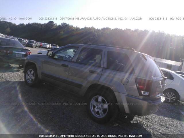 1J4GS48K26C187863 - 2006 JEEP GRAND CHEROKEE LAREDO/COLUMBIA/FREEDOM 灰色 照片 3