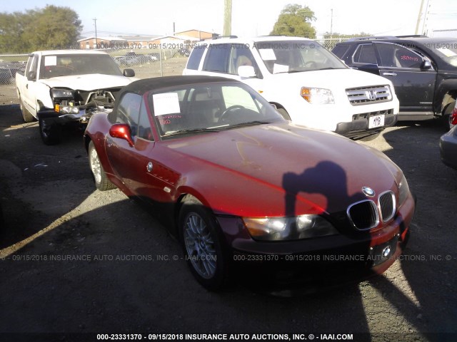 WBACN33451LM03581 - 2001 BMW Z3 2.5 RED photo 1
