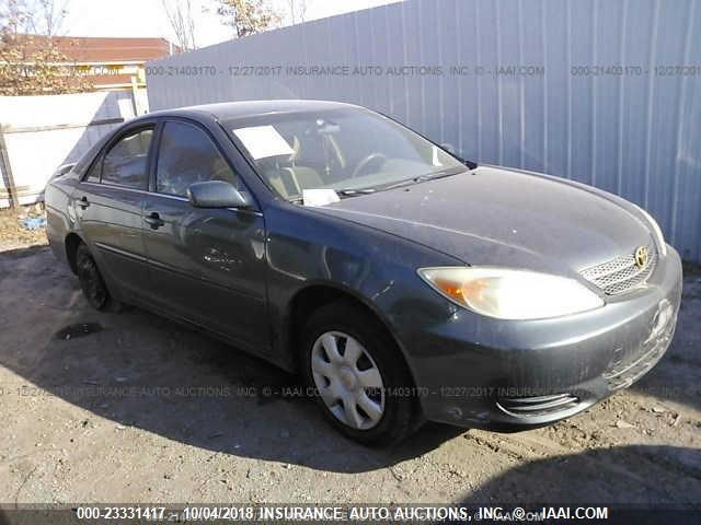 JTDBE32K230172013 - 2003 TOYOTA CAMRY LE/XLE GREEN photo 1